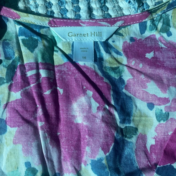 Hill Dresses Hill Size 6 Pink And Green Floral Dress